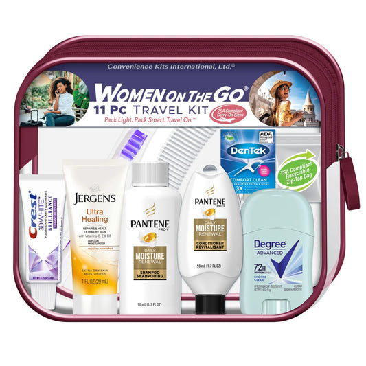 The Jet-Set Ready™ Kit: 10-Piece TSA-Compliant Travel Essentials