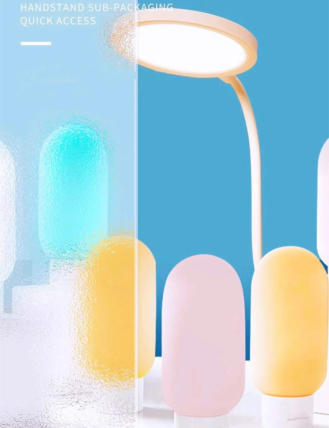 Leak-Proof Travel Size Containers, 11 Pack Travel Bottles Set for Toiletries, Lightweight & Portable Travel Accessories for Shampoo Conditioner Lotion Body Wash
