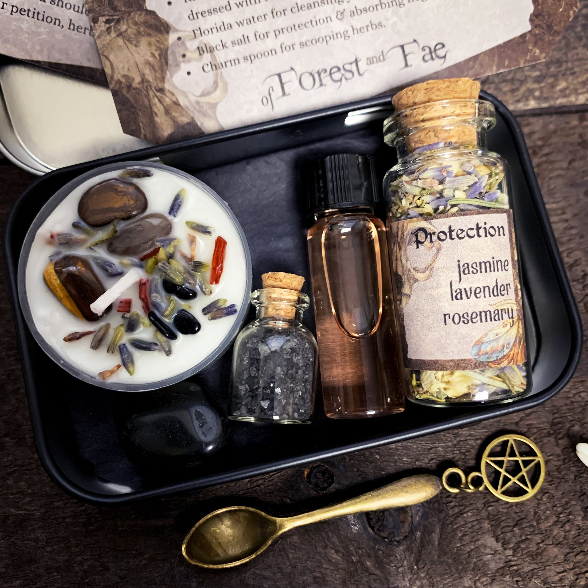 The Aethereal Ward — Portable Protection Travel Altar